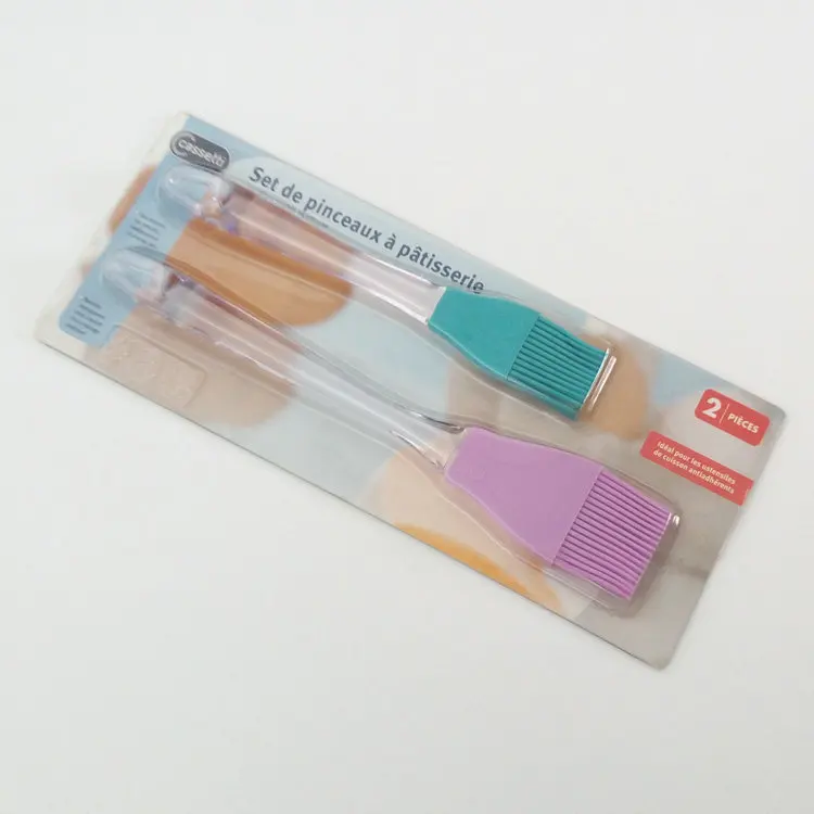 Пищевой силиконовый высокотемпературный скребок для торта Набор щеток крема