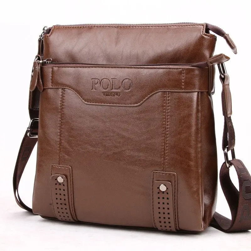 Новый бренд для мужчин's кожаные сумочки Винтаж Crossbody сумка мужчин 2018 почтальон