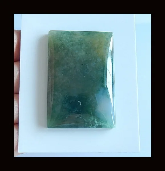 Мох Агат Модный кулон кабошон 44x30x7 мм 18 3 г | Украшения и аксессуары