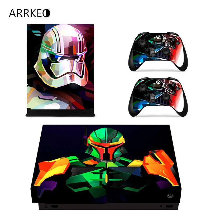 ARRKEO Звездные войны Дарт Вейдер виниловая наклейка Xboxone X защитная для Xbox One