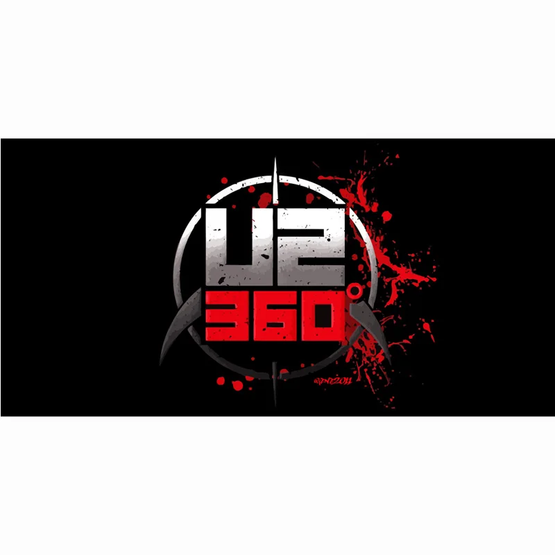 Мужское сушильное полотенце для душа U2 Rock Band Pattern Bamboo Fiber ванной улицы путешествий