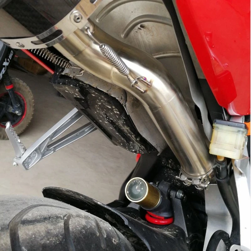 Cbr600rr F5 Слип-на мотоцикл глушитель среднего соединения трубы для CBR600rr f5 2003-2004 2005- cbr1000rr 2004-07 подседельное сиденье