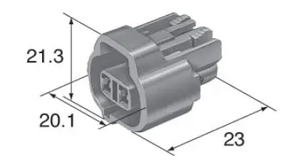 

Free shipping 2 Pin Sumitomo 6189-0031 Automotive Connector Female Auto Plug