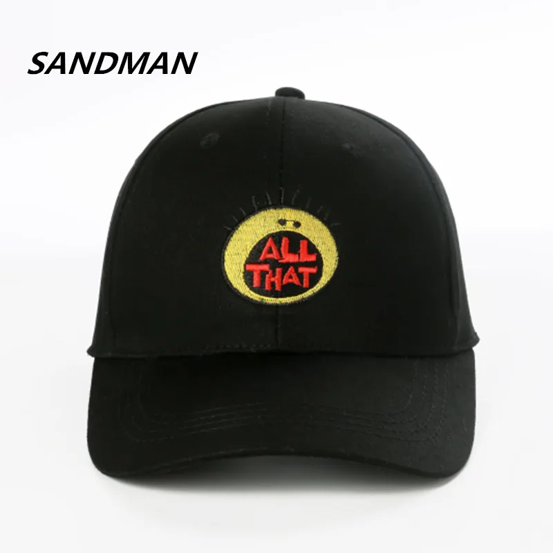 SANDMAN бренд буквы все что прекрасный Snapback кепка хлопок Бейсболка для взрослых