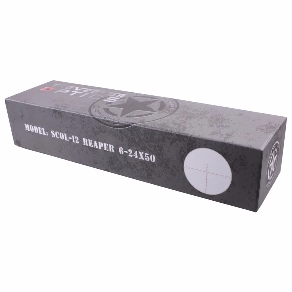 Тактический прицел для винтовки Vector Optics Reaper 6 24x50 E с длинным рельефом Killflash