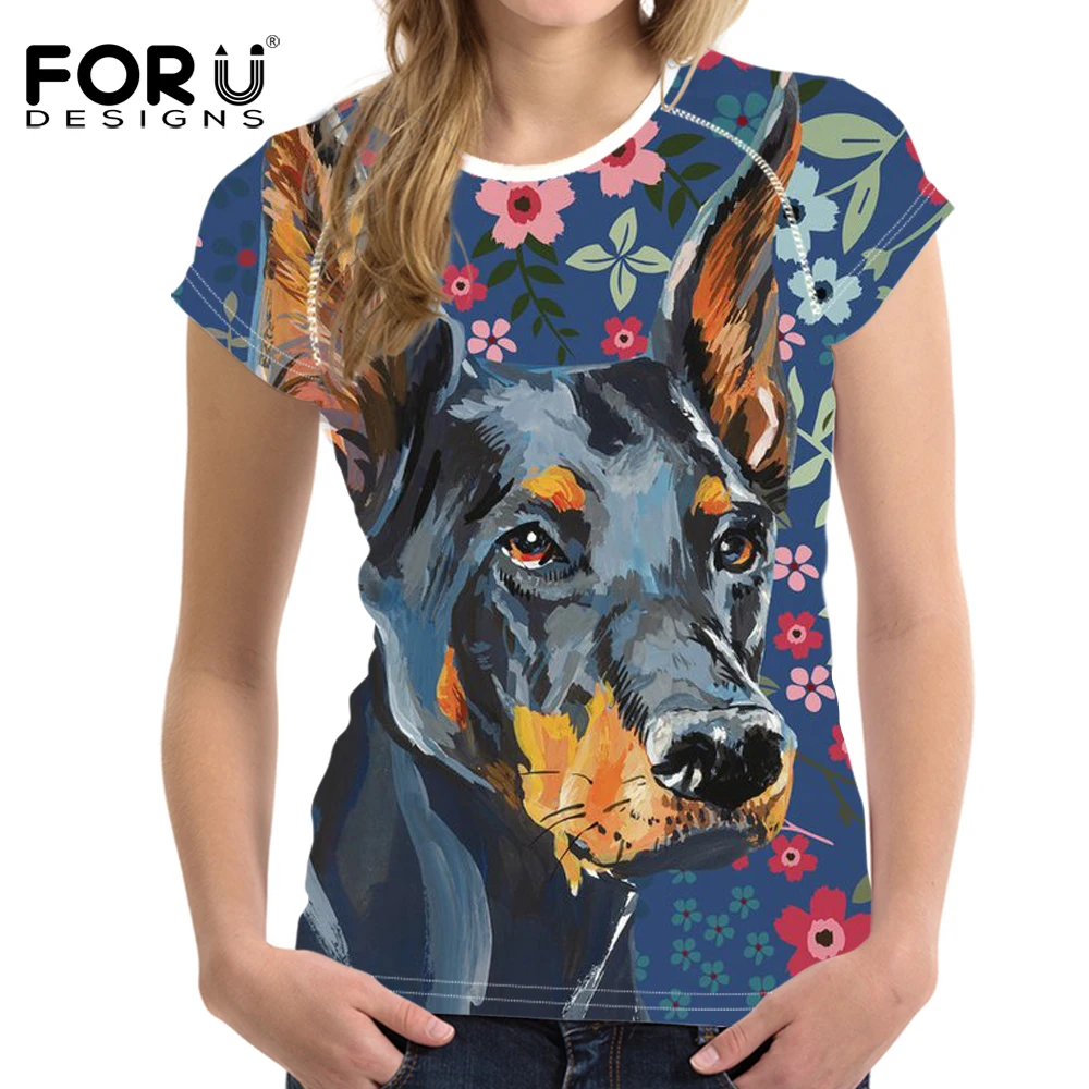 FORUDESIGNS/женская летняя одежда футболка топы с О-образным вырезом на шее женская