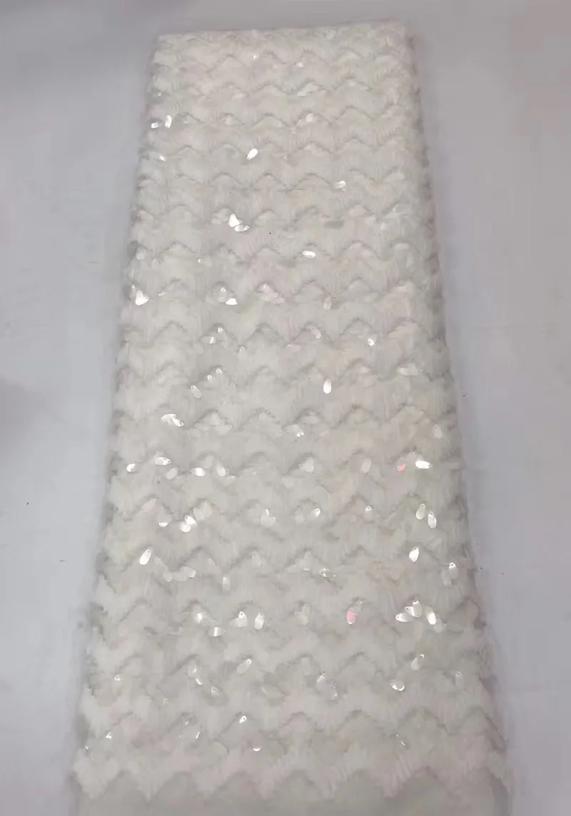 8 цветов (5 ярдов/шт) Мода желтый Французский кружево ткань африканский тюль с