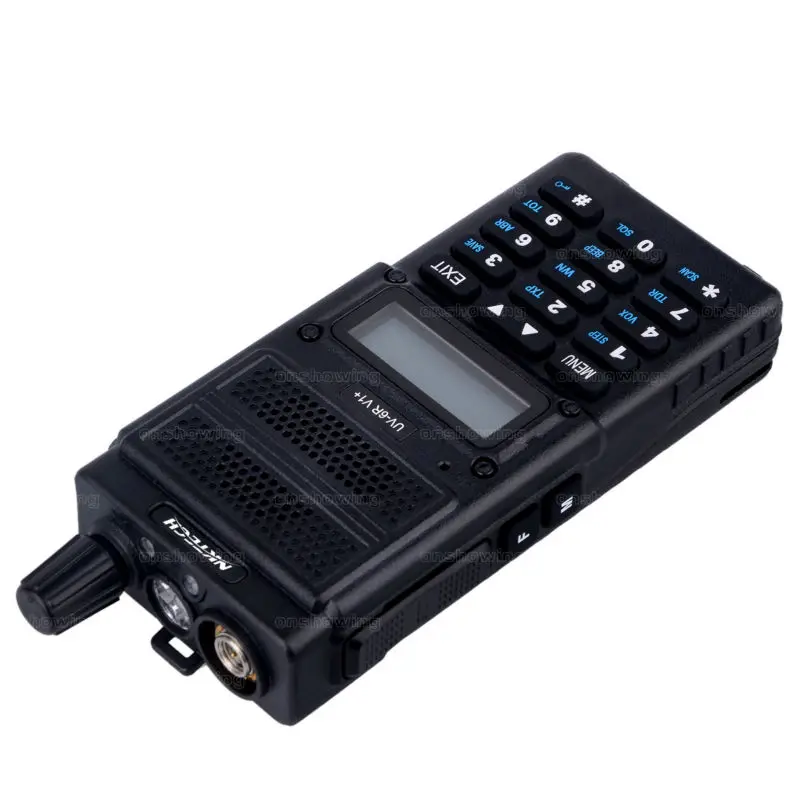 Nktech рации UV-6R V1 + двойной Дисплей Радио VHF/UHF 8 Вт VS Baofeng BF-A55 плюс 1 nktech удаленного