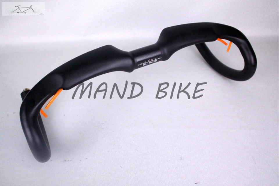 Купить 2016 Аксессуары для велосипеда углеродный руль Bradely Wiggins Ride полностью углеродное волокно руль для шоссейного велосипеда,