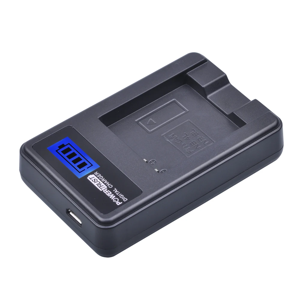 Фото Аккумулятор PowerTrust на 1200 мА · ч NB-4L NB, 4 л, NB4L + зарядное устройство USB с ЖК-дисплеем для Canon IXUS 60, 65, 80, 75, 100, I20, 110, 115, 120, 130, IS 117, 220, 225 №4