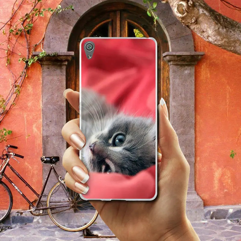 Мягкий силиконовый чехол для мобильного телефона Sony Xperia XA XZ Z Z1 Z2 Z3 Z4 Z5 Compact E3 E5 T3 M2 M4