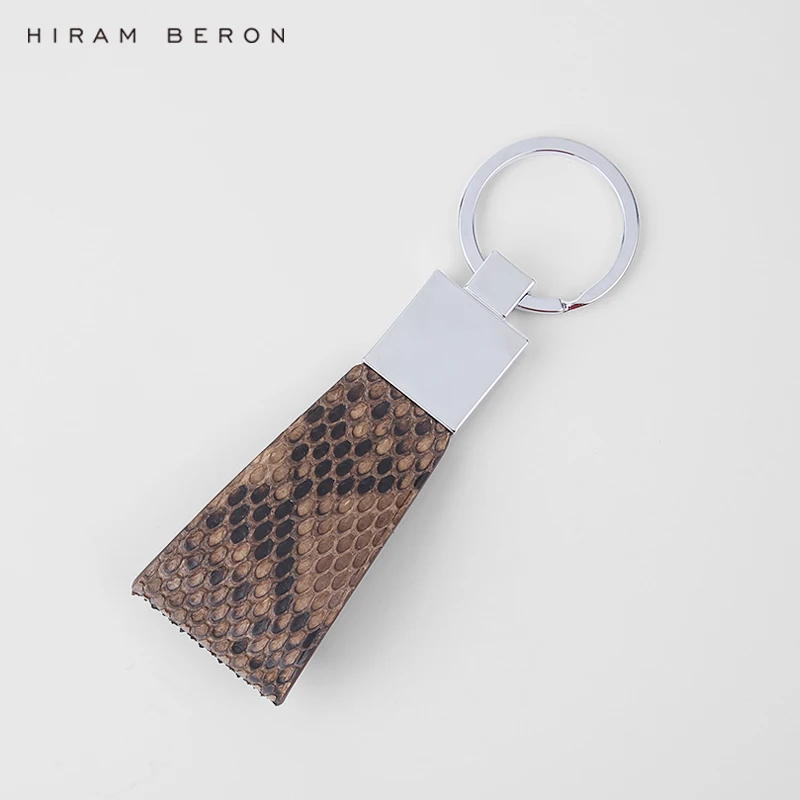 Вешалка для ключей Hiram Beron органайзер в виде змеиной кожи подлинный мужской