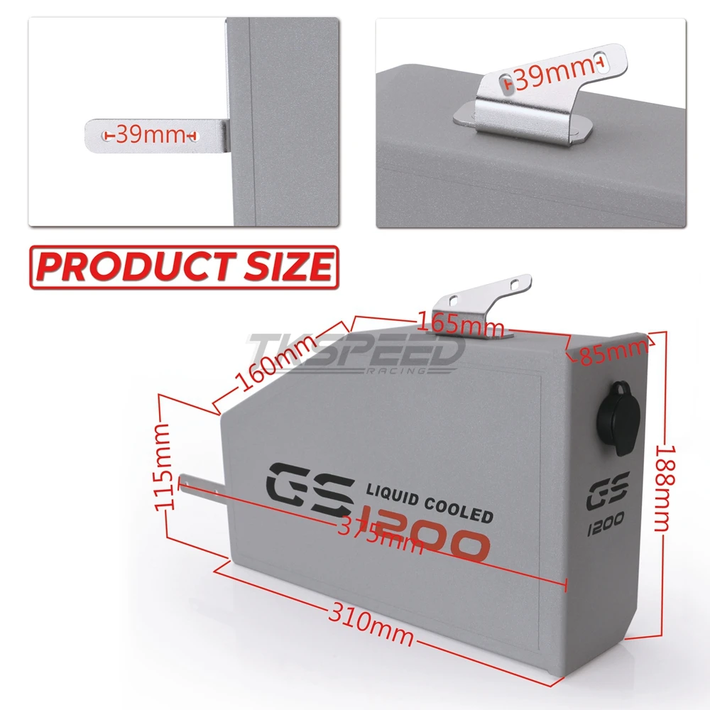 Decorative Aluminum Box For BMW R1200GS LC Adventure R 1200 GS Tool 2014-2018 Toolbox 5 Liters for Left Side Bracket 2013-18 | Автомобили