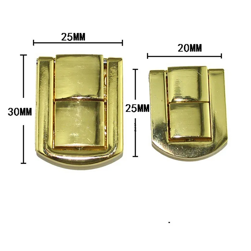 10 шт. винтажные квадратные пряжки из цинкового сплава|Засовы| |
