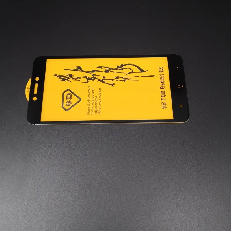 9H полноэкранная закаленная Защитная стеклянная пленка для экрана Xiaomi Redmi 4X Note 5 plus
