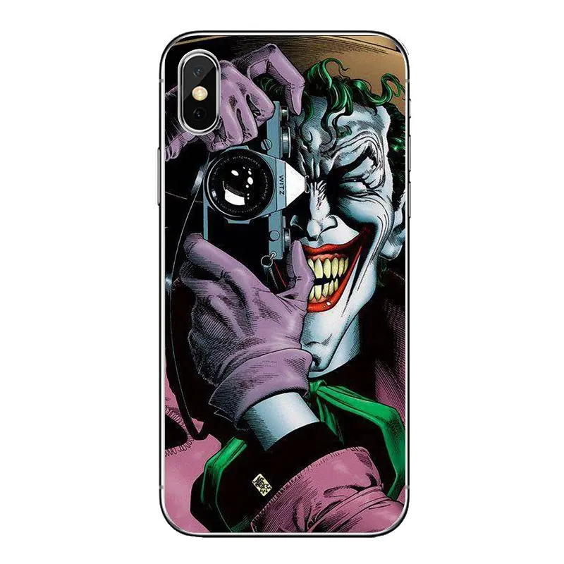 Для huawei Honor 8 8C 8X9 10 7A 7C mate 20 Lite Pro P Smart Plus Joker Batman The Killing Joke Face Dc Comics Art чехол для