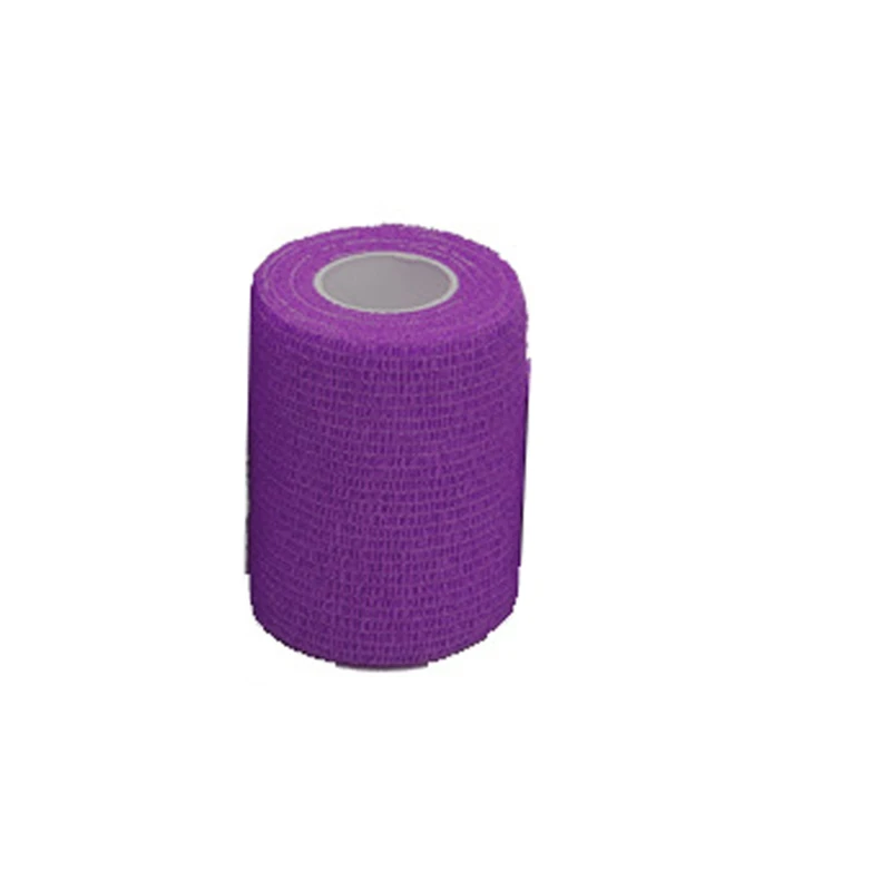5 см x 4,5 м Elastoplast лейкопластырь Обёрточная бумага стрейч Себя Приверженцем лента для запястья лодыжки раны патч патчи ломтики спортивные безопасности - Цвет: Фиолетовый