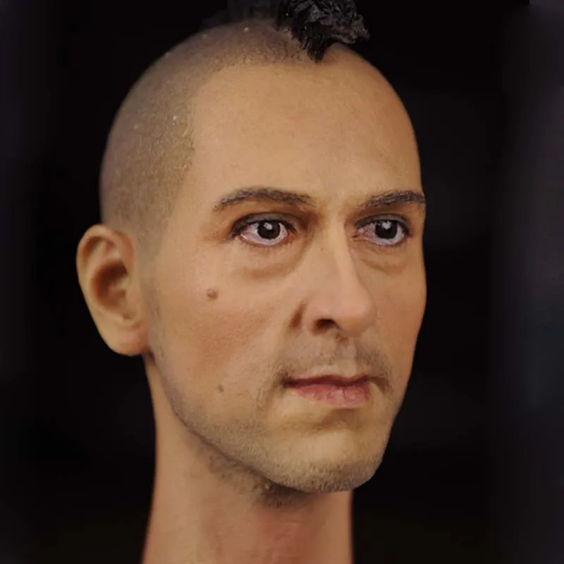 Mnotht 1/6 Мужская голова лепить модель KM16 4 для мужчин резьбы сердитый Expression игрушка