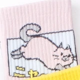 PK7 SP& CITY, новинка, цветные короткие носки с рисунками животных из мультфильмов, женские милые короткие носки в стиле Харадзюку с динозавром, короткие забавные Носки с рисунком Kawaii - Цвет: PK7