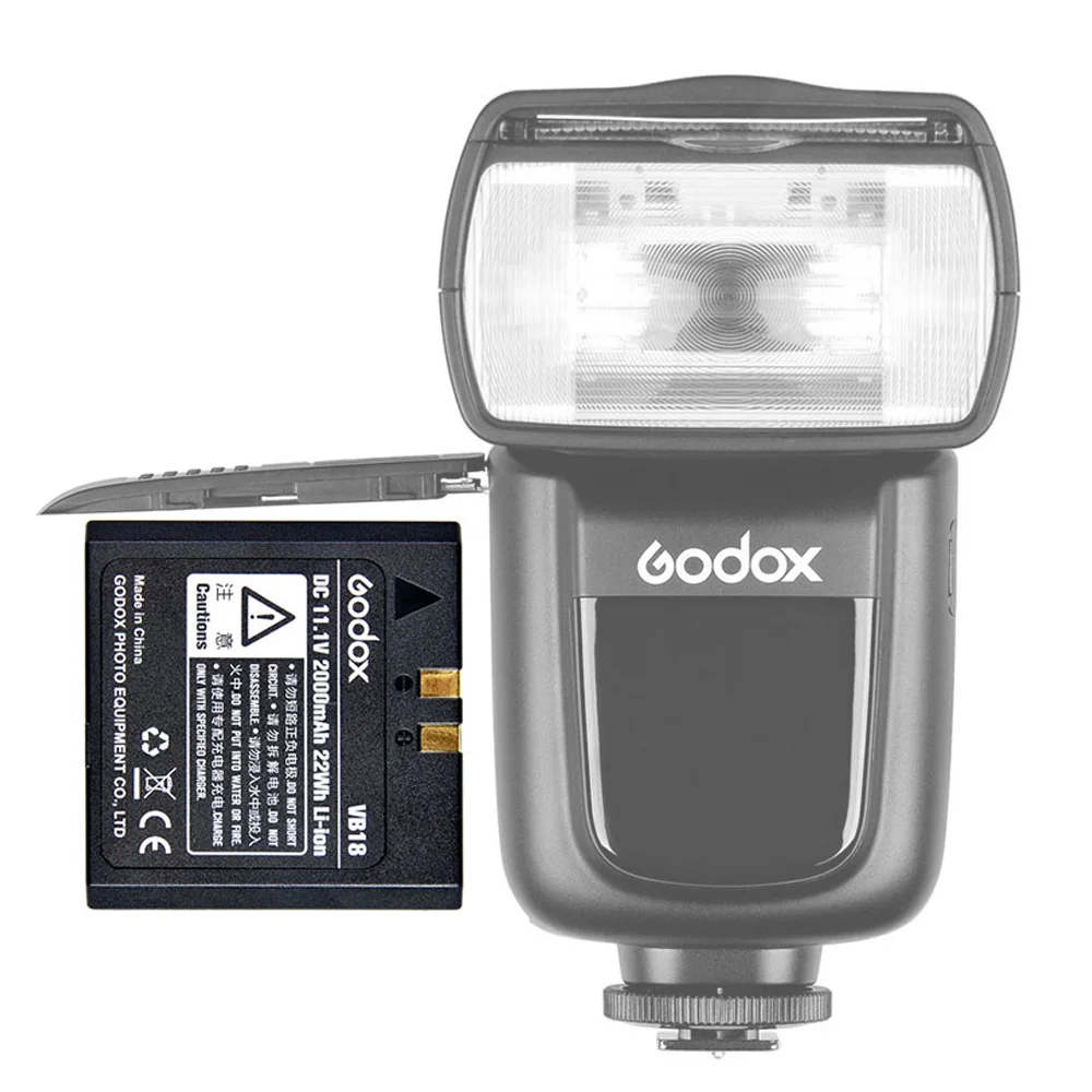 Godox VB18 DC 11 1 V 2000 мА/ч 22Wh литий ионная аккумуляторная Батарея для Ving V850 V860IIC V860IIN V860II