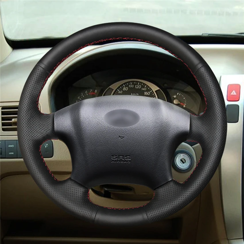 MEWANT черный чехол рулевого колеса автомобиля из искусственной кожи для Hyundai Tucson 2004