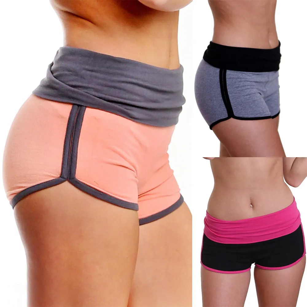 Женские спортивные штаны для бега укороченные Стрейчевые брюки spodenki pantaloncini donna