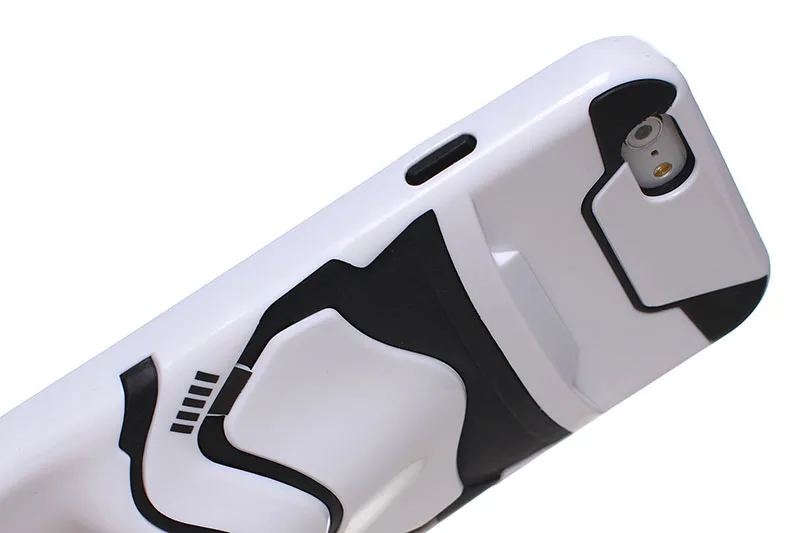 Stormtrooper 3D PC Silicon Case For iPhone 6 6S plus for Apple protector skin Sheath shell Coque Cover Back rubber moblie phone |