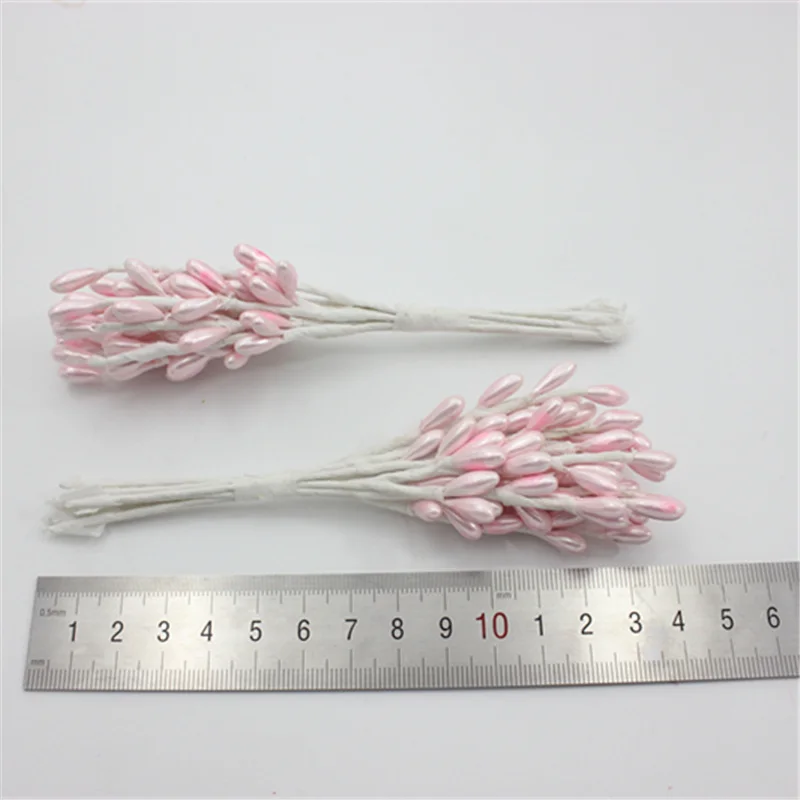 13 см 10 шт. искусственных жемчужных бусин цветочные тычинки мини-ягоды свадебный