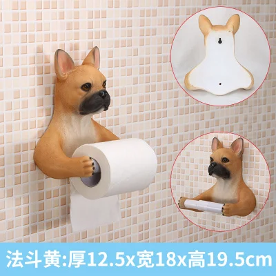 1pcs-B Креативный держатель для туалетной бумаги Милая коробка для салфеток в виде животного держатель для туалетной бумаги настенный держатель для туалетной бумаги рулон бумаги туалетная бумага tra - Цвет: 1pcs-B