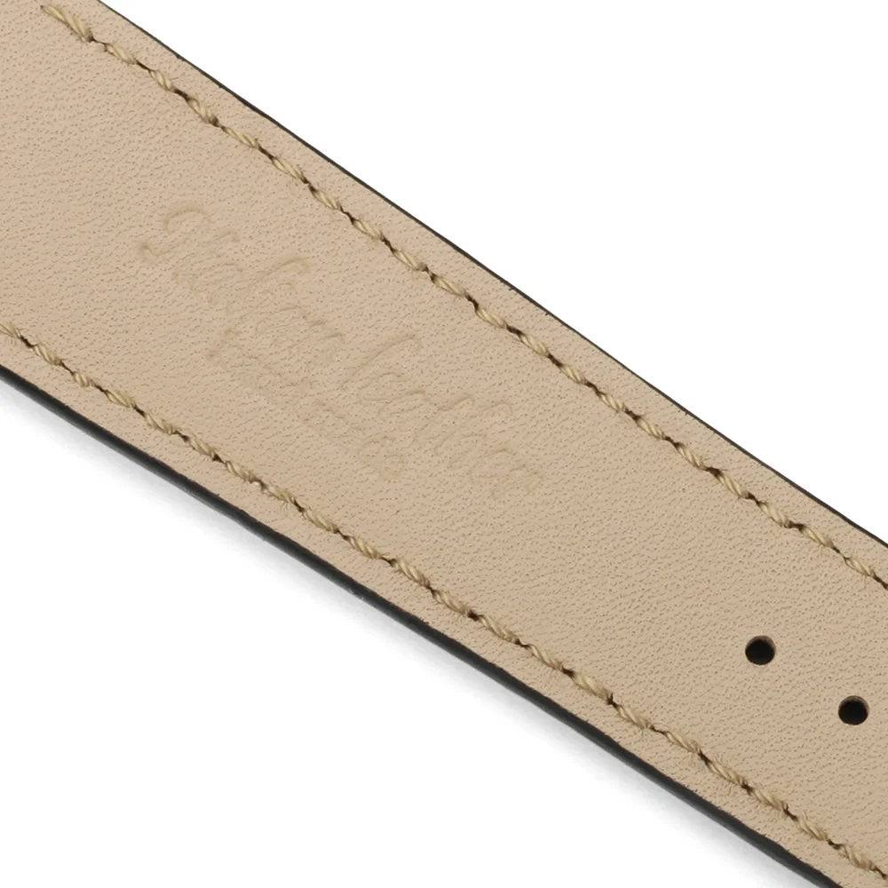 Ремешок для часов из натуральной кожи с пряжкой под розовое золото | Наручные