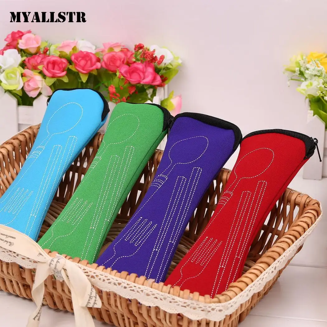 3Pcs Cutlery Portable Stainless Steel Tableware Dinnerware Camping Set |