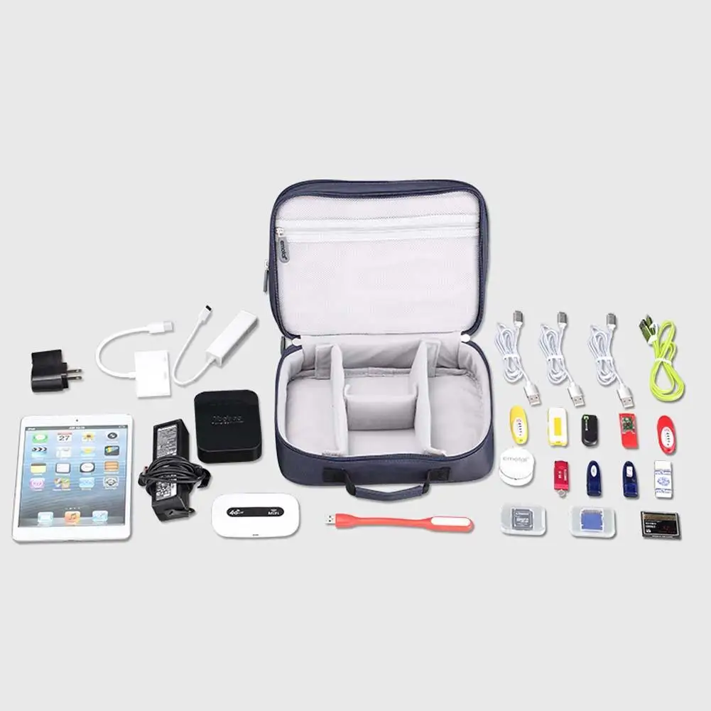 Водонепроницаемые электронные аксессуары дорожная сумка нейлоновый Мужской