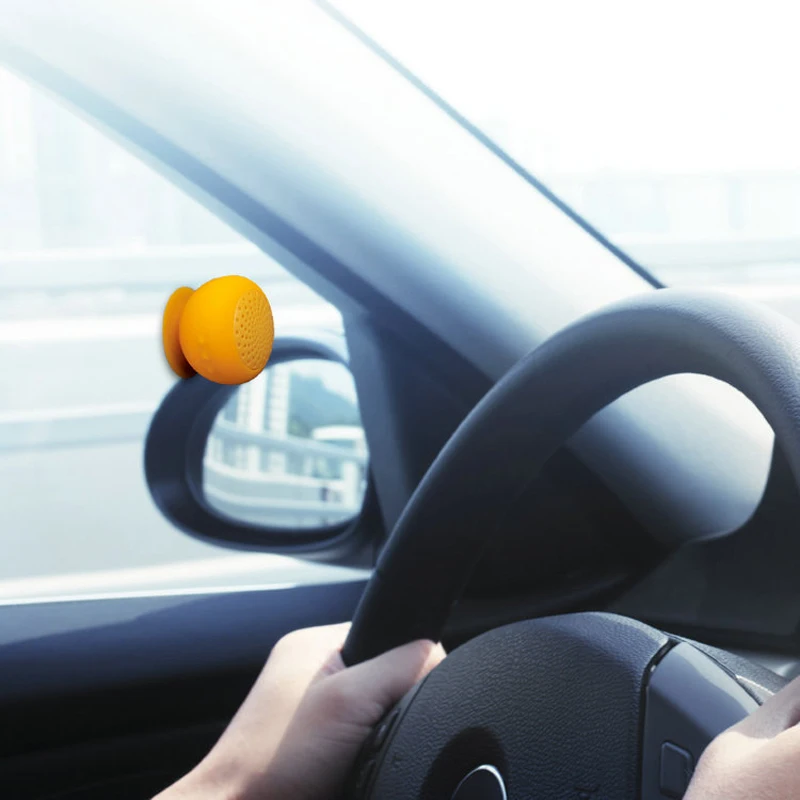 Мини Водонепроницаемый для ванной Динамик Портативный Беспроводной стерео Sucker