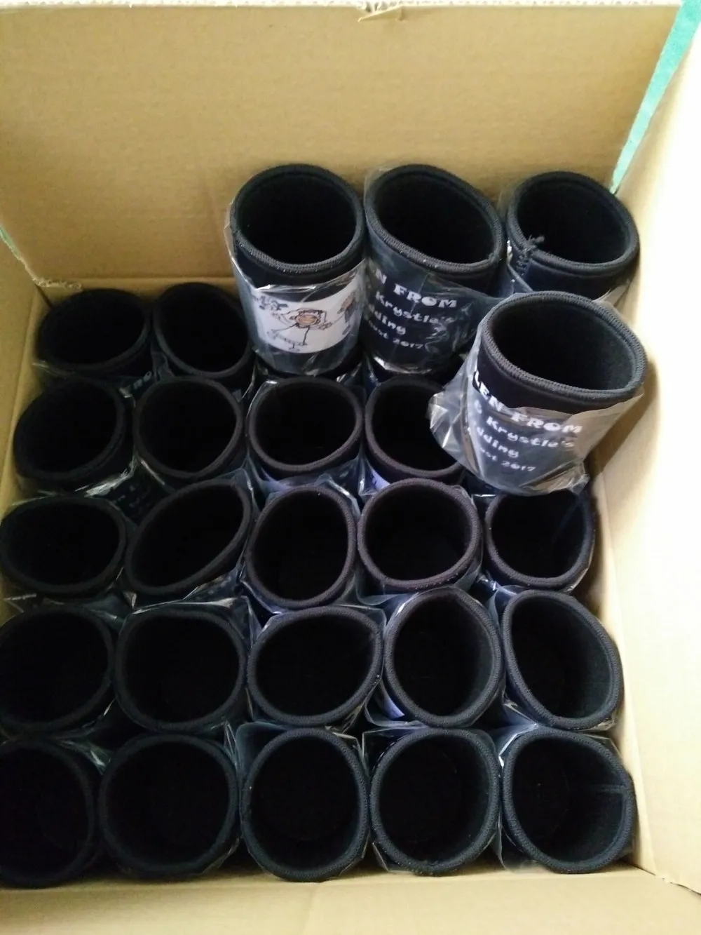 100 шт./лот держатели для пива сумка-холодильник неопреновый рукав напитков