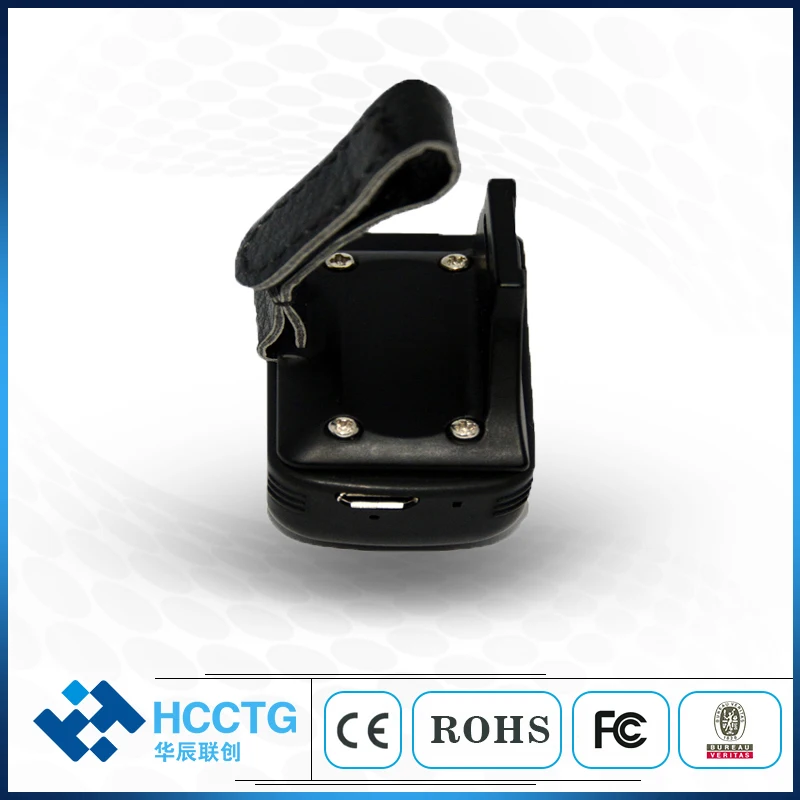 Носимый палец S02 Bluetooth кольцо 1D сканер штрих-кода для Android Windows qr-код 2D беспроводной