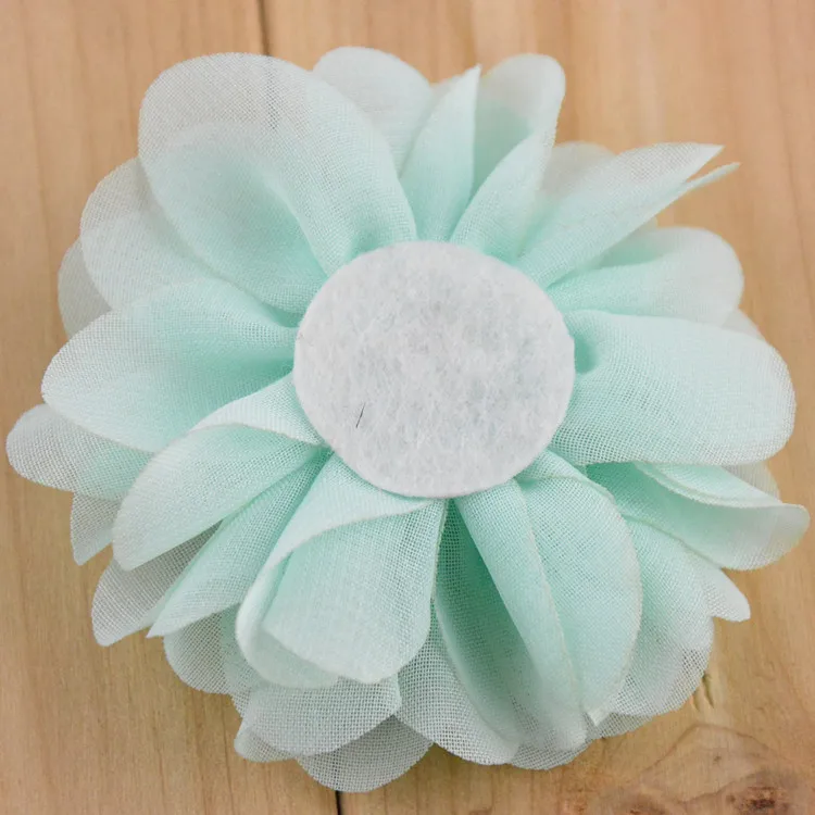 Оптовая продажа 200 шт./лот 2 8 ''шифоновая ткань цветы горный хрусталь центр