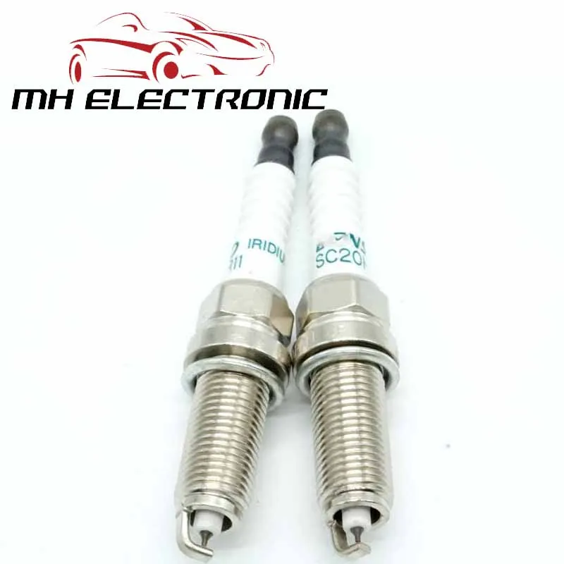 MH ELECTRONIC 2 шт./компл. Свеча зажигания SC20HR11 90919 01253 для Toyota IQ YARIS VITZ PASSO XD PORTE COROLLA MATRIX WISH