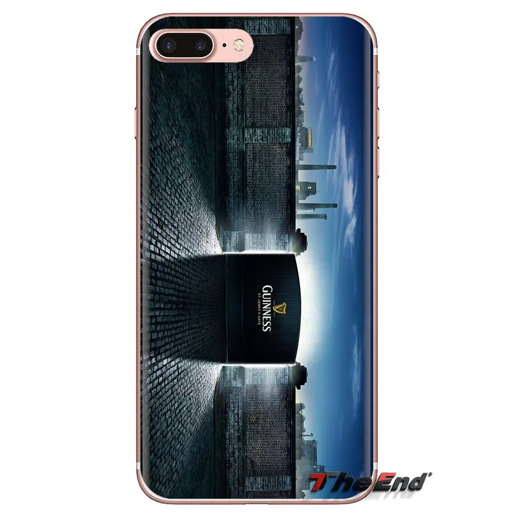Transparent Soft Shell Covers For Xiaomi Redmi 4A S2 Note 3 3S 4 4X 5 Plus 6 7 6A Pro Pocophone F1 Guinness Beer Print Logo |