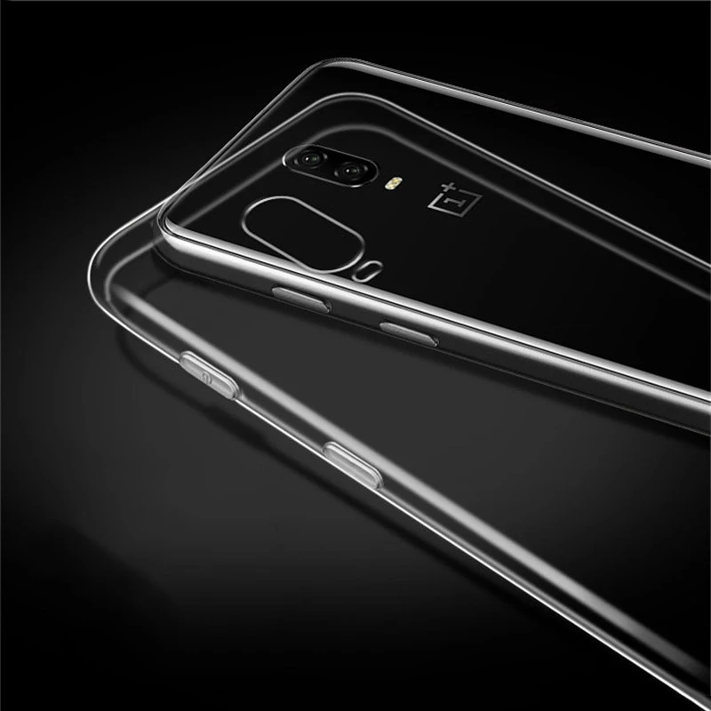Силиконовый чехол для Oneplus 6 6T McLaren Edition защитный телефона прозрачное жесткое