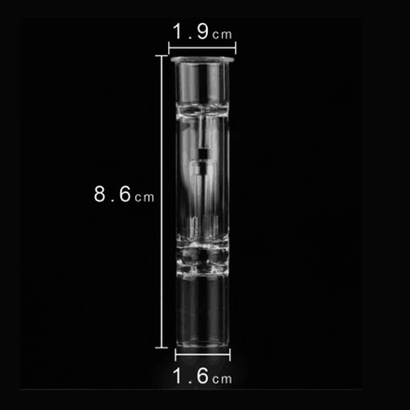 

1/2/5/ 20Pcs Airistech herbva X Water bubbler Long Glass Tube 510 drip tip Attachment for Herbva x Dry Herb vape mouthpiece