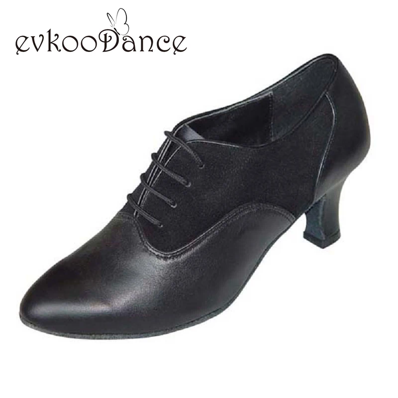 

2017 New Four Different Dance Shoes Style Heel Height 6cm Size US 4-12 Comfortable Low Heel Ballroom Dance Shoes For Women NB003