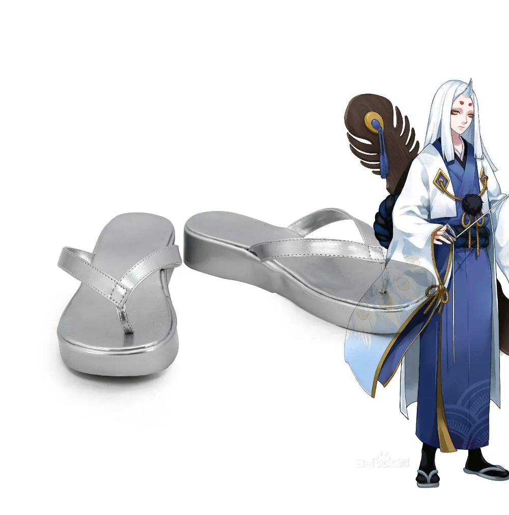 

Обувь для косплея Onmyoji Yao Qin Shi для взрослых женщин мужчин Хэллоуин карнавал