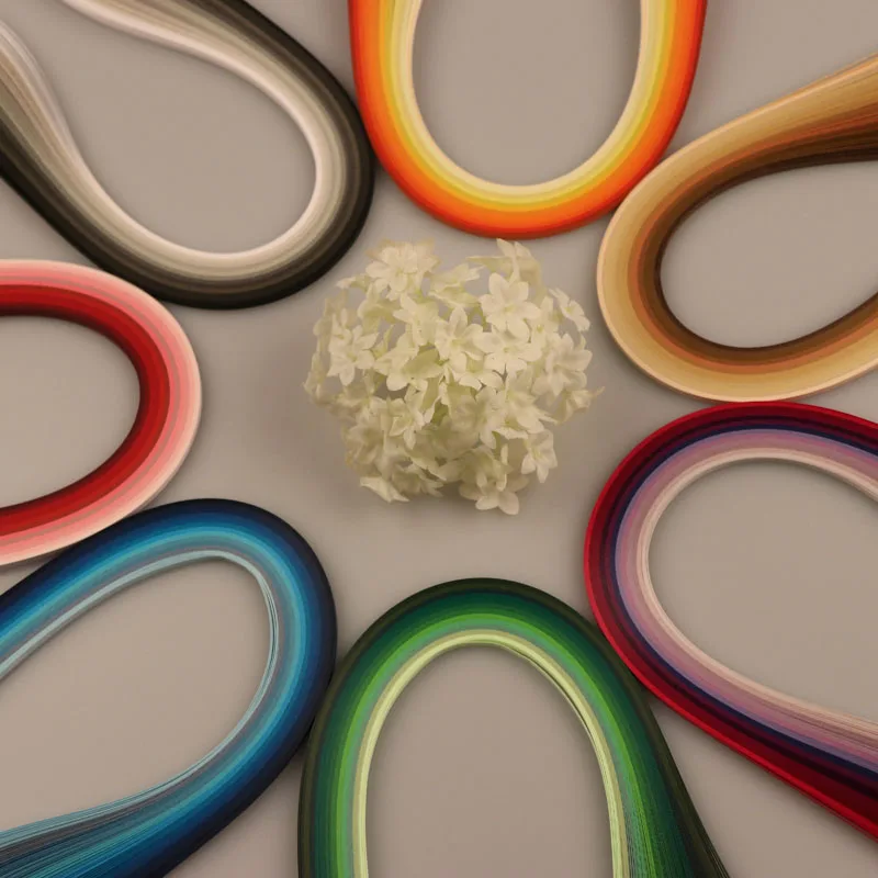 

Free Shipping(7 package/lot) 3&5&10mm 84&126 Colors Top-grade Japanese Dandy Quilling Paper,7 Colors System DIY Handmade Paper