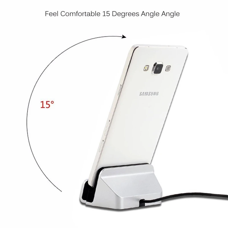 Настольная зарядная док станция для Samsung Galaxy S6 S7 Edge настольная подставка телефона