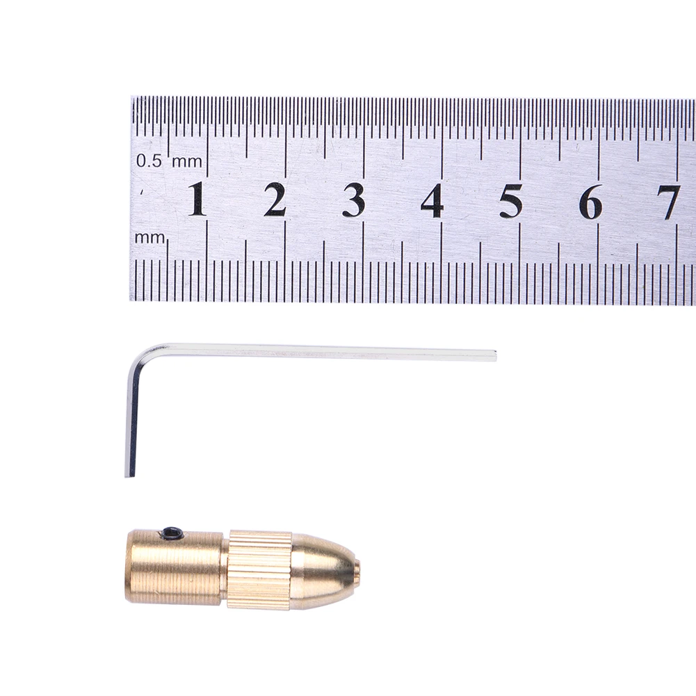 3 17 мм микро сверло зажим приспособление латунь электродвигатель патрон вала для