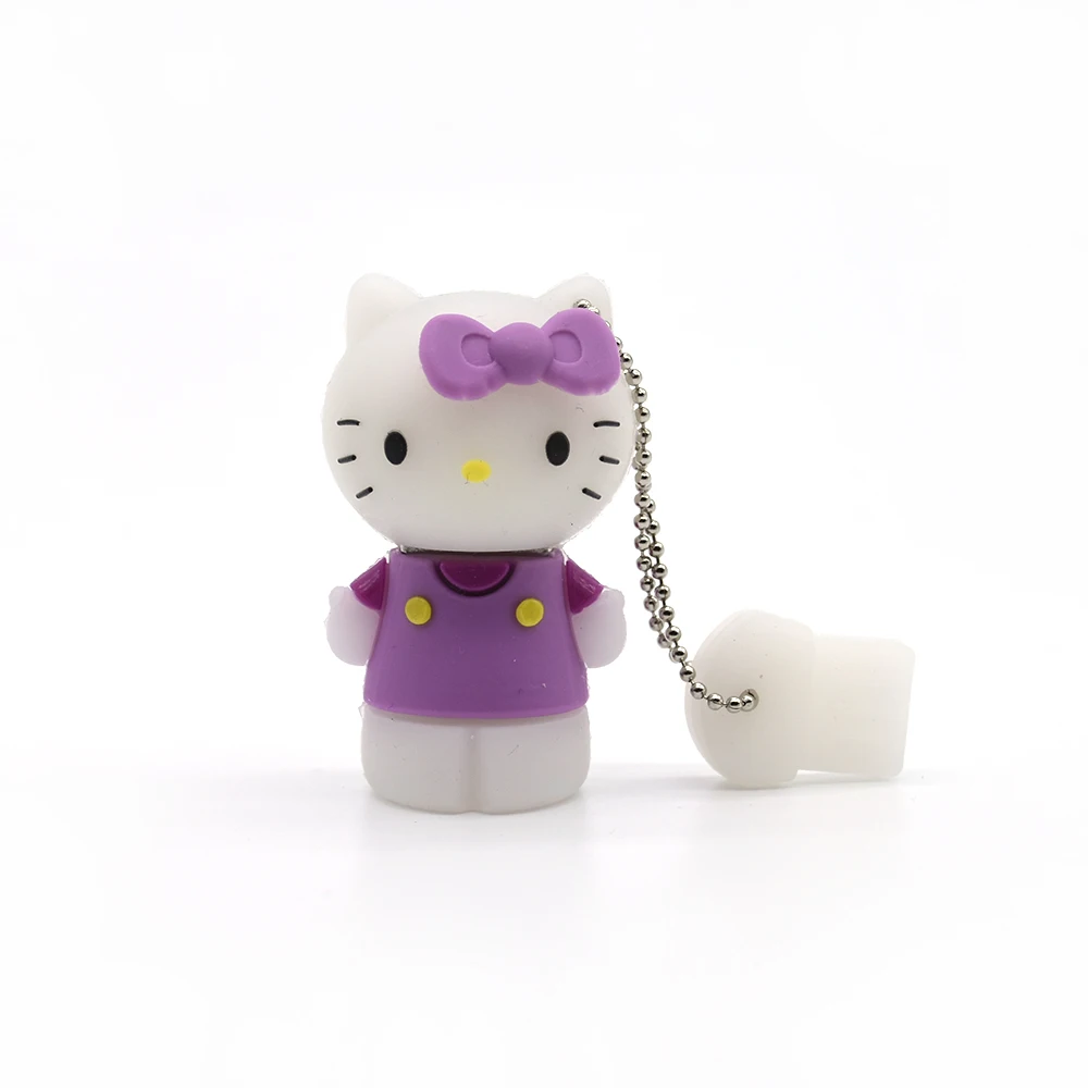 Мультяшный usb флеш накопитель Hello Kitty Flash Drive 32 Гб Cat 64 ГБ Флешка 4 U диск 8 16 флэш карты