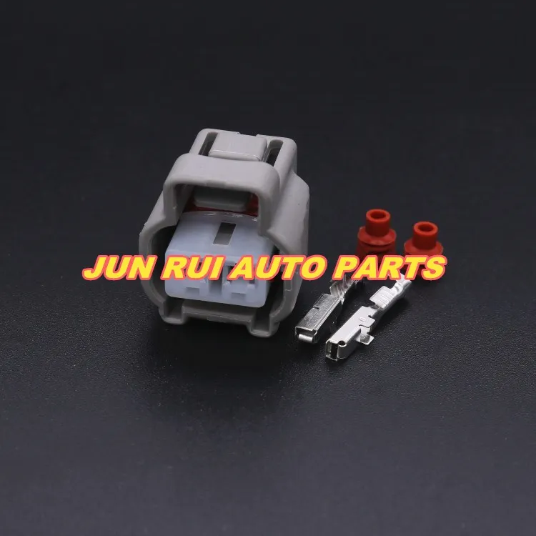 

10pcs/lot 2pin connector Automotive wiring harness connector connector with terminal DJ7025-2.2-21