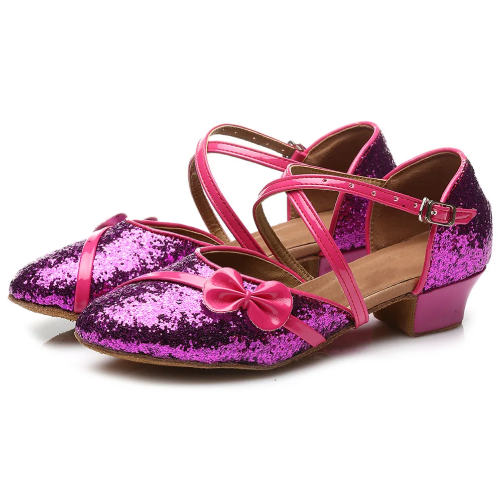 Профессиональные туфли для латинских танцев бальные детей женщин девушек танго