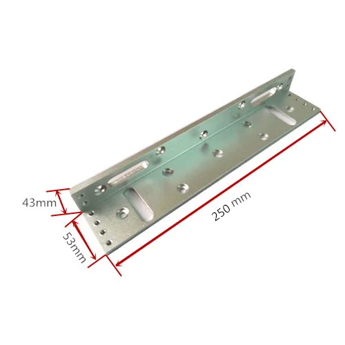 

ZL-Bracket for 280KG Electromagnetic Lock Installed on Wooden Metal Door