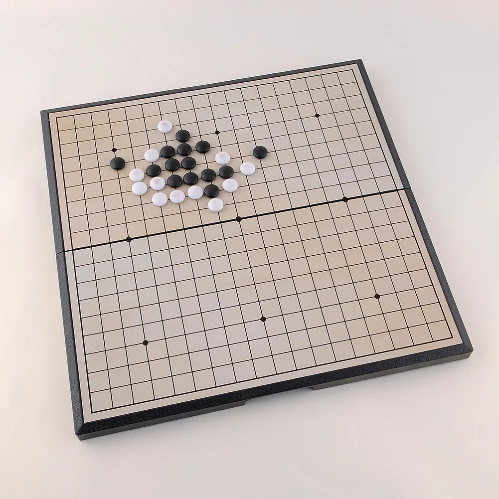 Качественная Складная игра Go настольная WeiQi Baduk полный комплект 19x19 размер